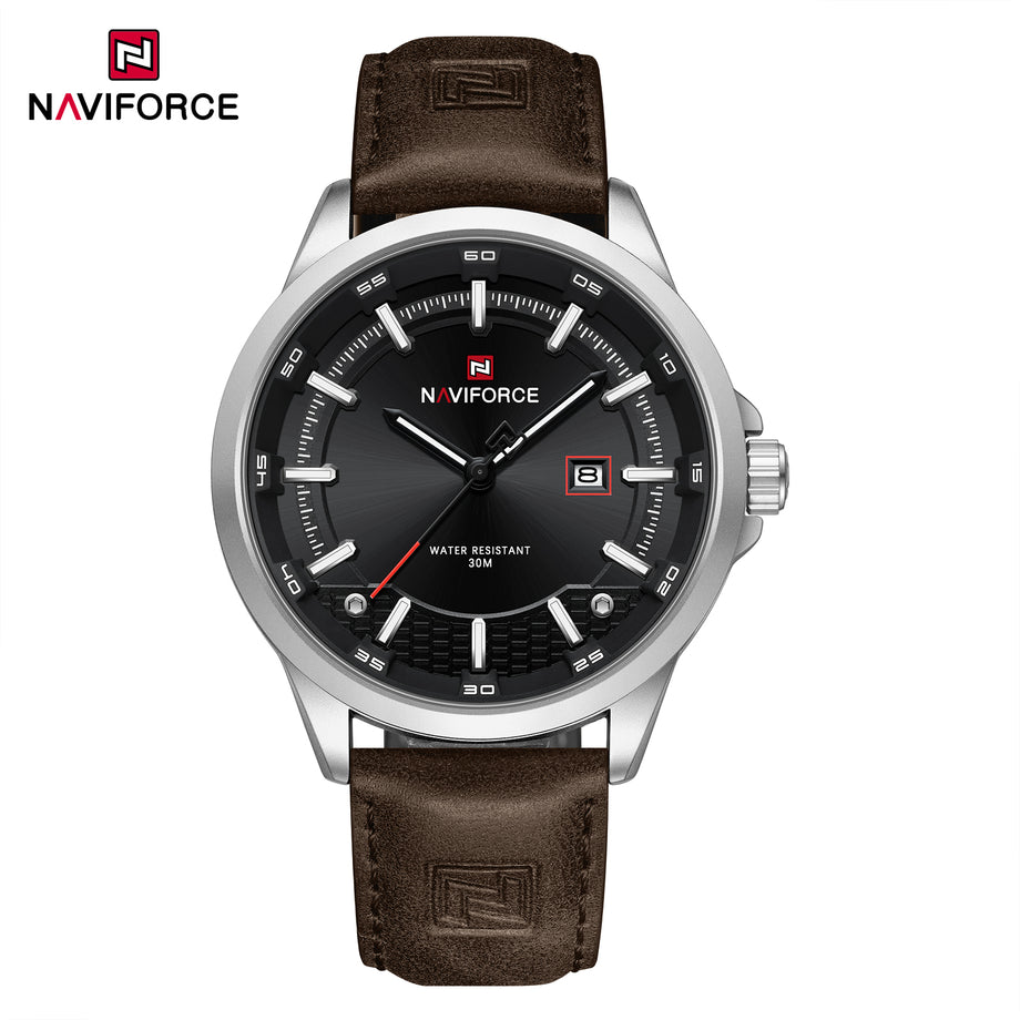 Naviforce NF9248L Men's Executive Quartz Watch – Leather Strap