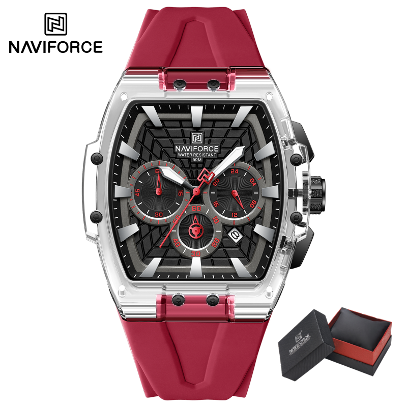 NAVIFORCE 2026 Men's Multifunctional Chronograph Watch Luminous