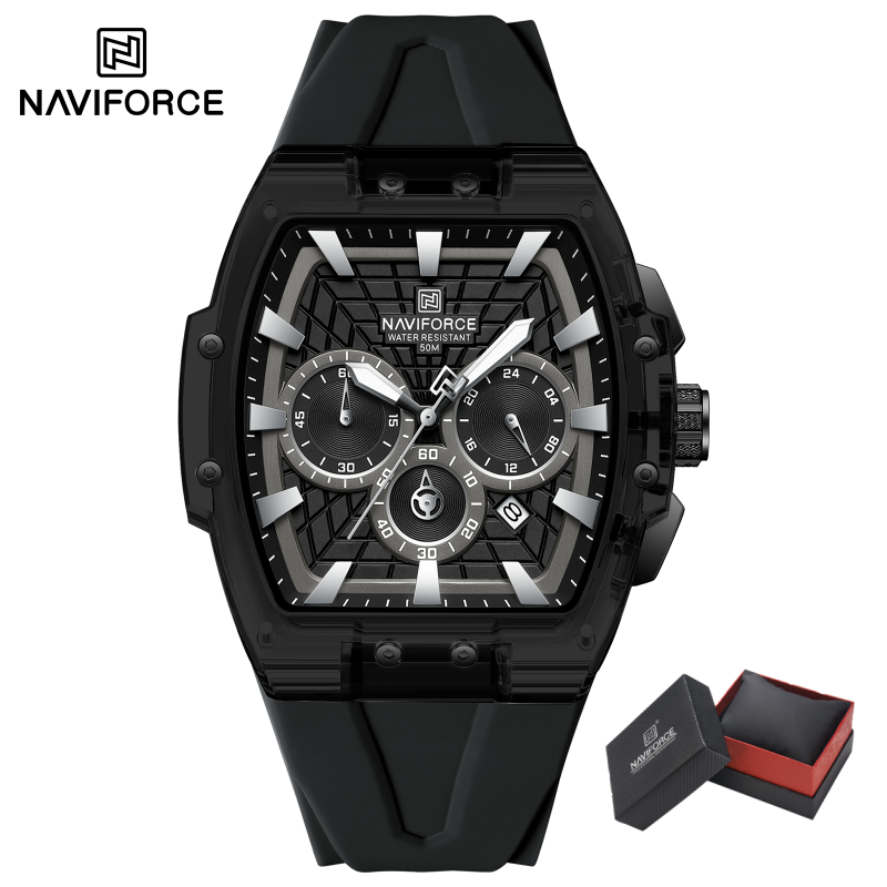 NAVIFORCE 2026 Men's Multifunctional Chronograph Watch Luminous