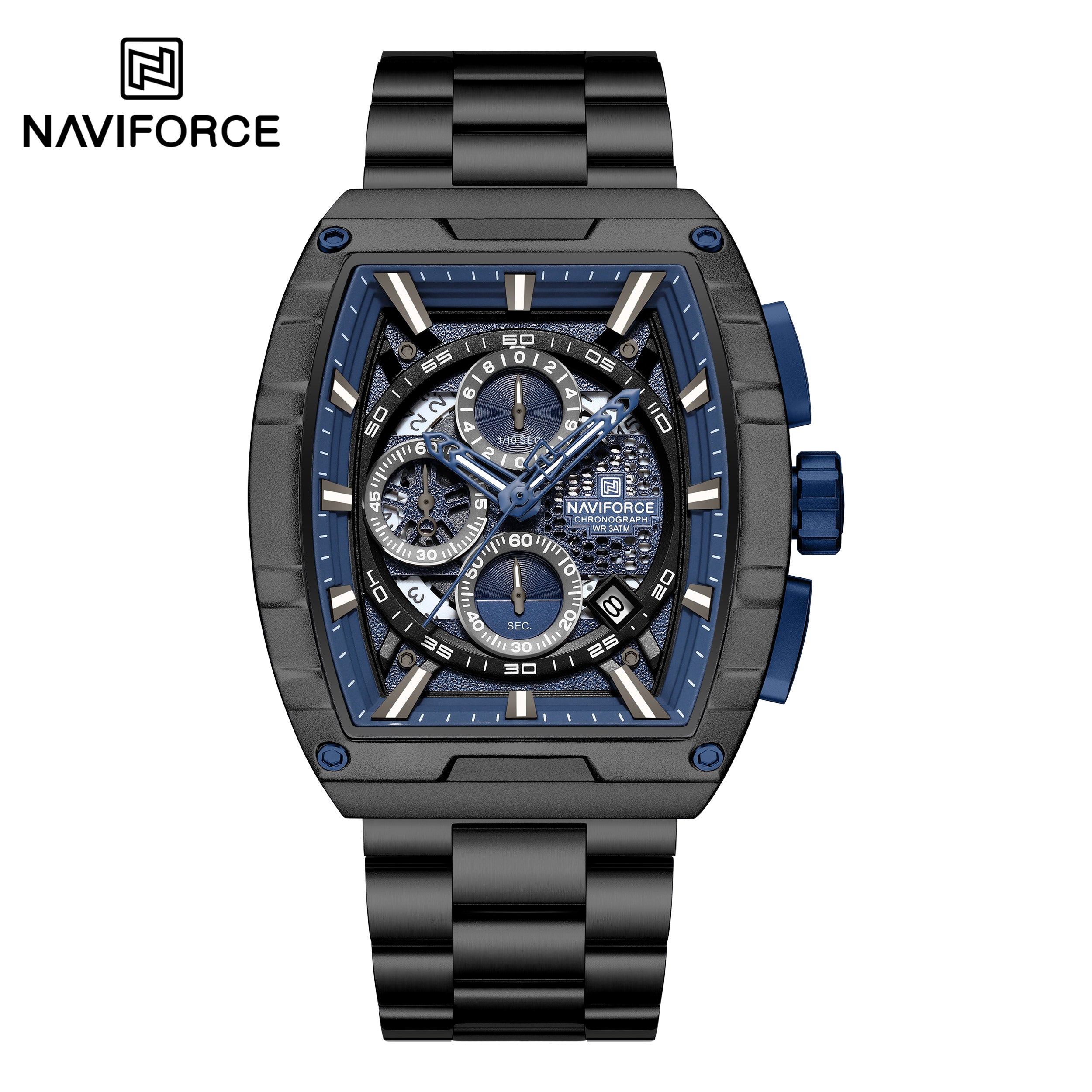 2025 NAVIFORCE NF8066 Quartz Chronograph Watch – Casual