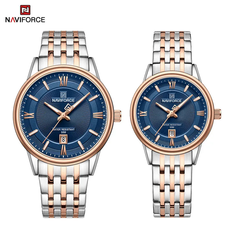 Naviforce clearance couple watch