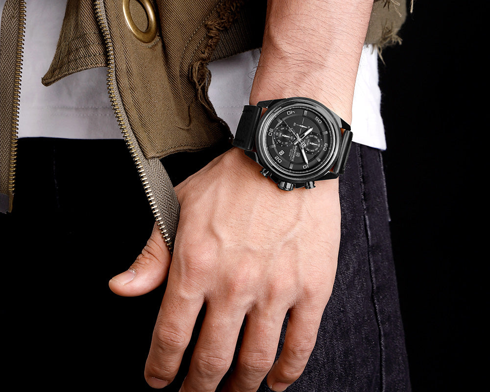 Naviforce NF8075 Quartz Chronograph Watch description image 3