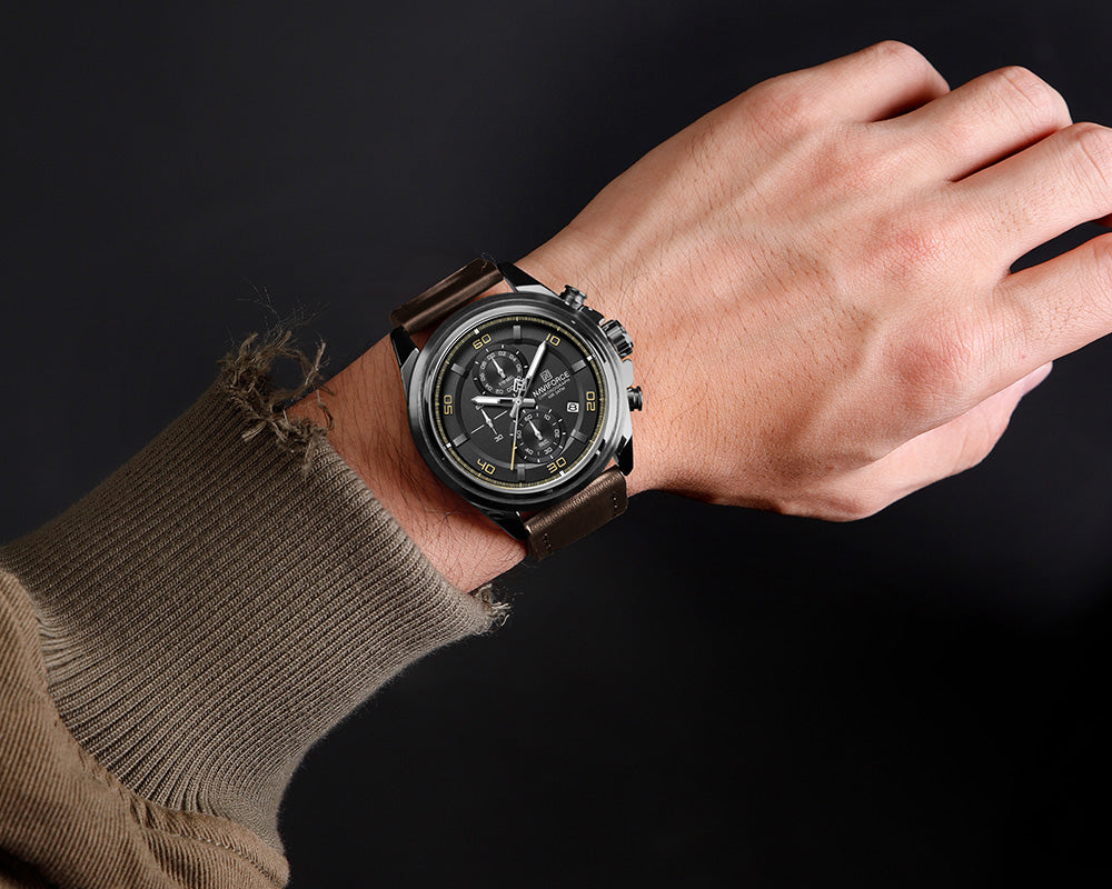 Naviforce NF8075 Quartz Chronograph Watch description image 4