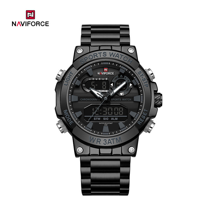 NAVIFORCE NF9237 Luxury Stainless Steel Men's Multi-Function