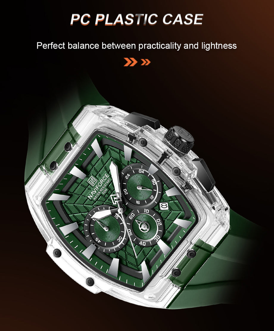 NAVIFORCE 2026 Men's Multifunctional Chronograph Watch Luminous
