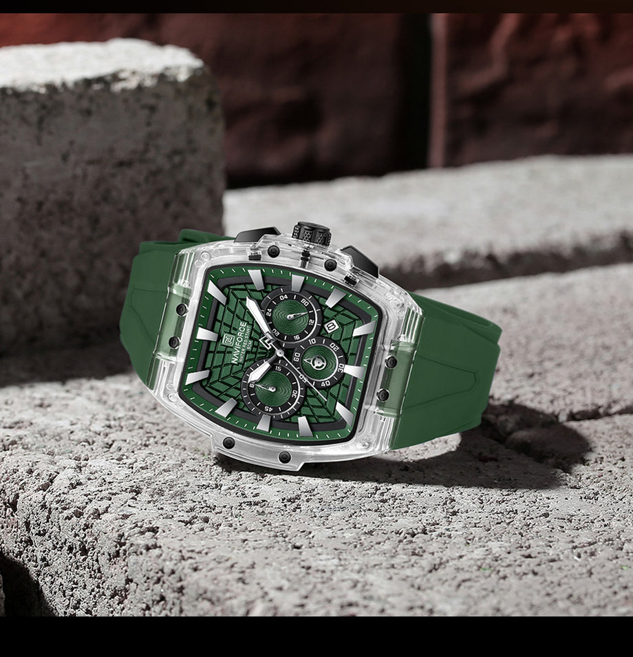 NAVIFORCE 2026 Men's Multifunctional Chronograph Watch Luminous