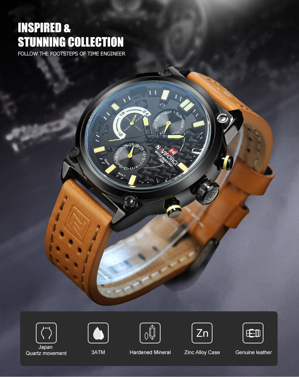 NAVIFORCE NF9068L Men's Watch description image