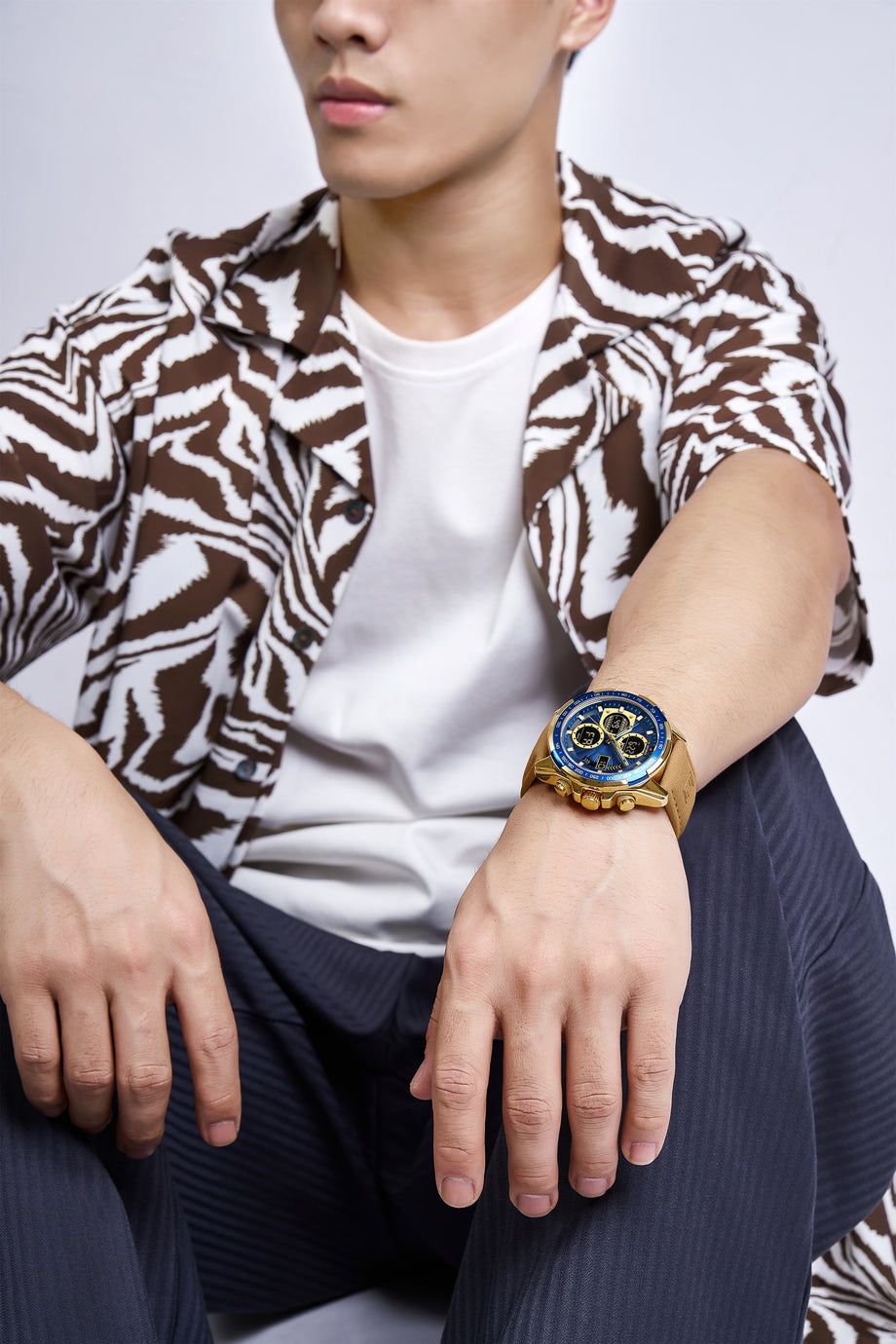 NAVIFORCE Men's Sport Watches Digital Analog Quartz Waterproof