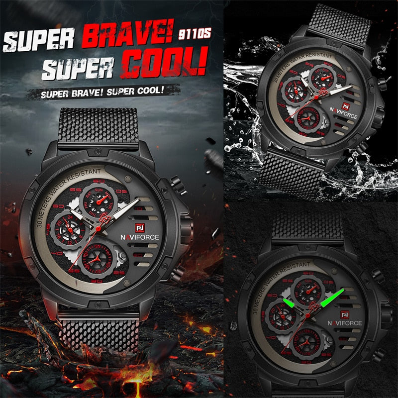 Naviforce best sale military watch